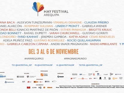 El Hay Festival Arequipa regresa a la presencialidad