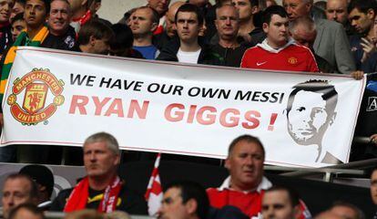 "Tenemos a nuestro propio Messi, Ryan Giggs", dicen los aficionados.