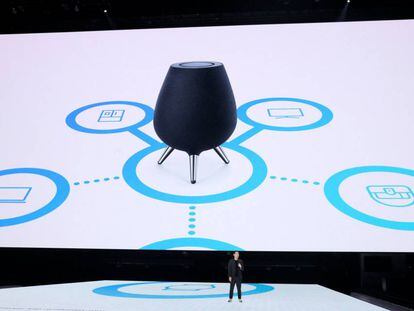 Samsung desvela su altavoz inteligente, el Galaxy Home con Spotify integrado