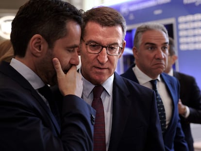 El machismo de Vox desenmascara al Feijóo, que justifica al maltratador de Valencia El PP incorpora el negacionismo de Abascal de la violencia machista