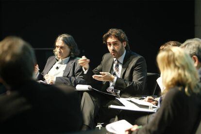 Vicente Jiménez, director adjunto de EL PAÍS, en el debate.