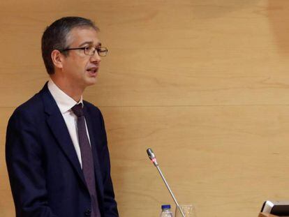 El gobernador del Banco de España, Pablo Hernández de Cos. 