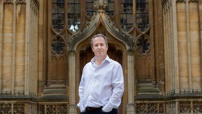 El filósofo y escritor John Sellar, en Oxford el pasado mes de julio.