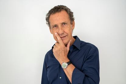 Jorge Valdano, el pasado jueves, en Madrid.