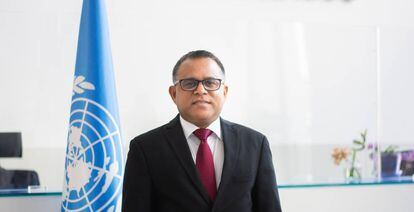 Amjad Abdulla, vicepresidente del grupo III del IPCC y jefe de asociación de Irena. 
