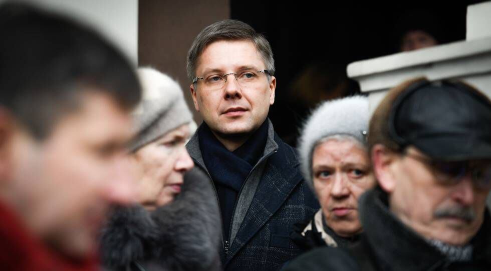 Nils Ušakovs, alcalde de Riga.