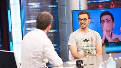 Pablo Díaz, en 'El hormiguero' tras ganar el premio mayor de 'Pasapalabra'.