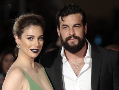 Blanca Suárez y Mario Casas en la inauguración del Festival de Málaga, en marzo de 2017.