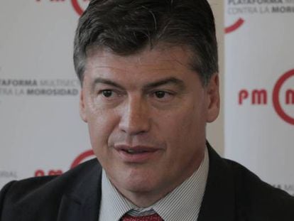 Antoni Cañete, presidente de la Plataforma Multisectorial contra la Morosidad