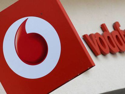 Logotipo de Vodafone.
