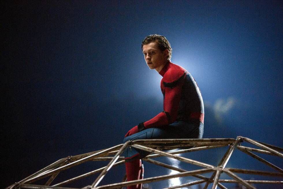 Tom Holland, el Spiderman más fresco y joven de la historia, en 'Spiderman: Homecoming'.