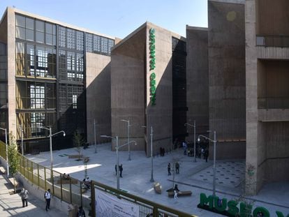 El exterior del Museo Yancuic en la alcaldía Iztapalapa, el 24 de febrero.