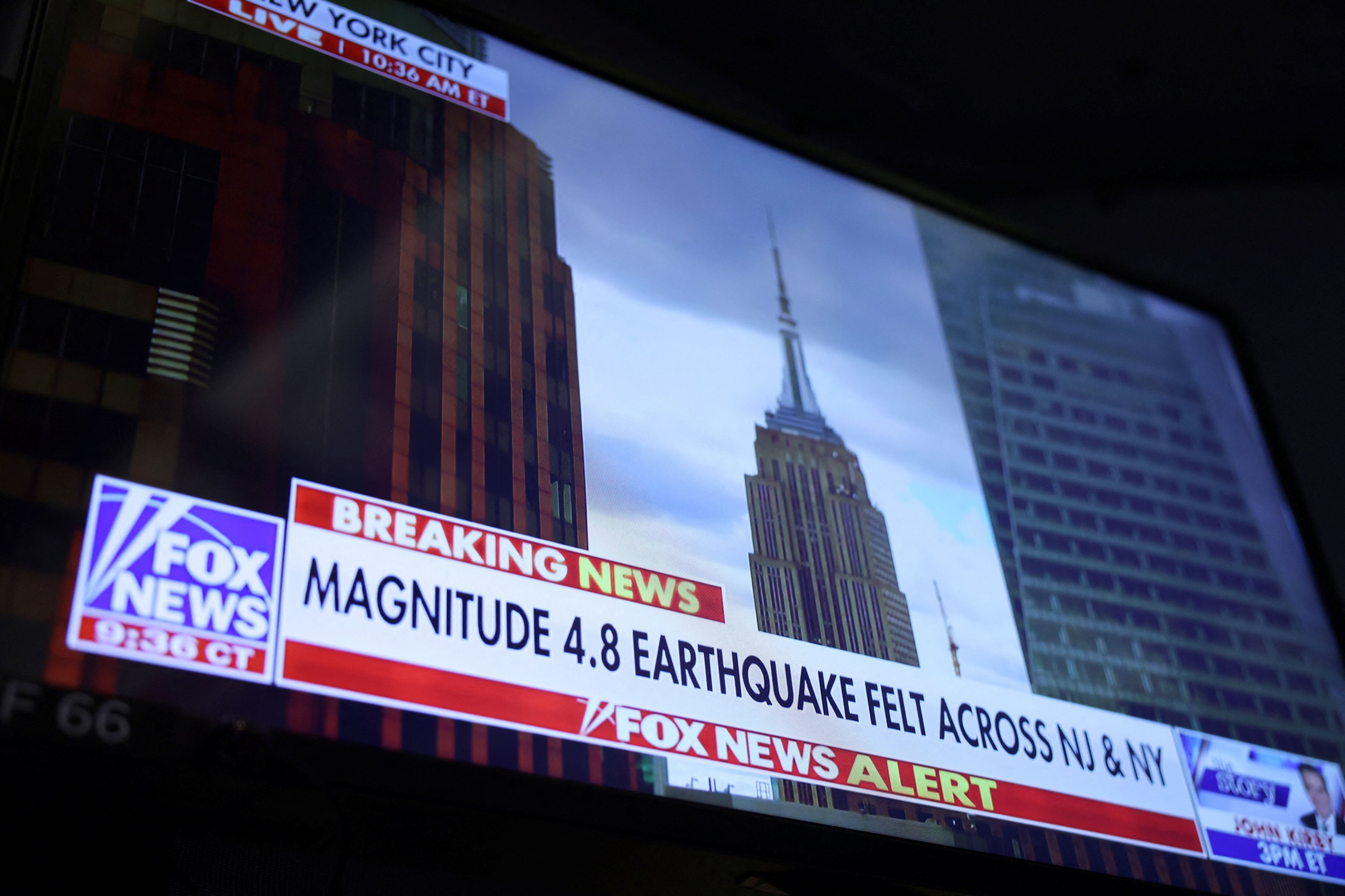 Un terremoto de magnitud 4,7 sacude Nueva York