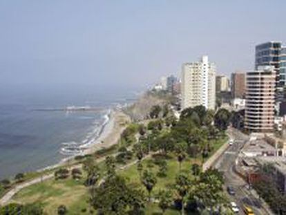 La Costa Verde de Lima.