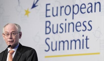 El presidente del Consejo Europeo, Herman Von Rompuy.