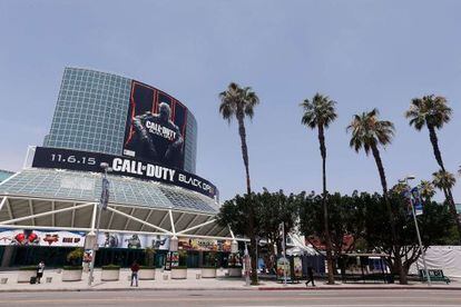 El centro de convenciones de Los Ángeles se prepara para E3.