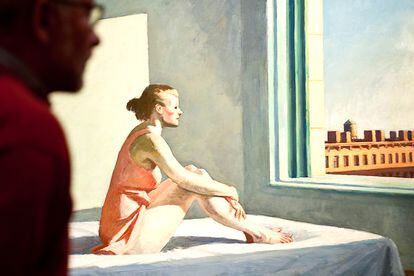 El cuadro ‘Morning Sun’ (1952), de Edward Hopper, el pintor que para Laing mejor ha retratado la soledad.