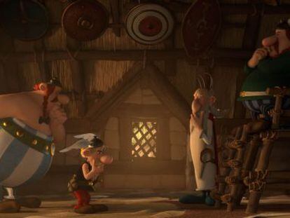 Fotograma de &#039;Ast&eacute;rix: la residencia de los dioses&#039;.