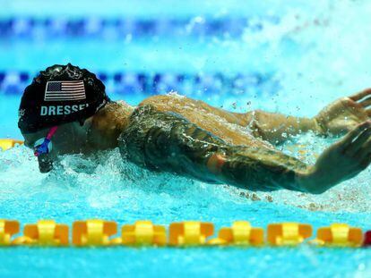 Dressel, en los 100m mariposa.