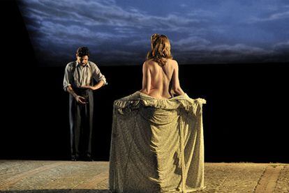 Un momento de la obra teatral <b><i>Delicadas, </b></i>de Alfredo Sanzol.
