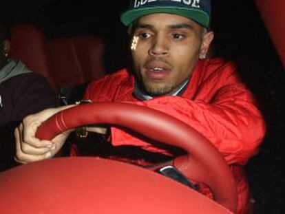 Chris Brown, el pasado 17 de enero en Los Ángeles.