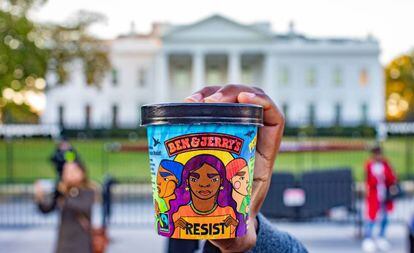 El helado anti-Trump de Ben & Jerry’s que promueve la igualdad.  