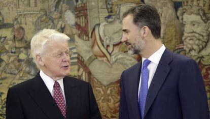 Felipe VI recibe el martes en audiencia al presidente de Islandia, Olafur Ragnar.