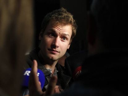 Alex Schwazer en una foto de 2012 en la sede del CONI