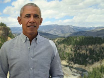 Barack Obama, en un capítulo de 'Nuestros grandiosos parques nacionales'.