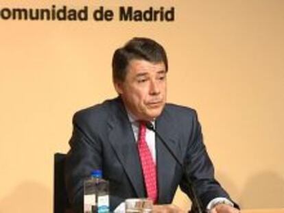 El presidente de la Comunidad de Madrid, Ignacio Gonz&aacute;lez. 