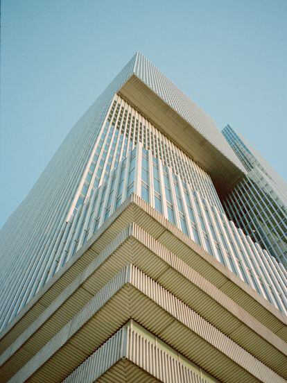 El edificio De Rotterdam. 