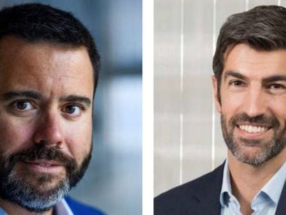 Diego Díaz (izquierda) y Pol Soler (derecha) formarán parte del nuevo consejo de Wallbox. 