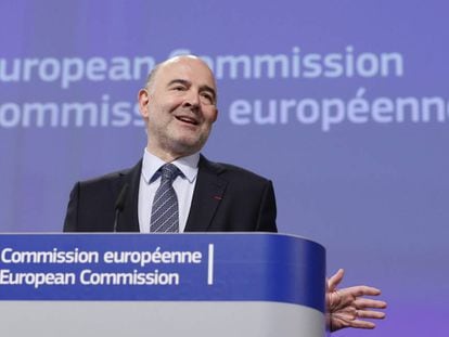 El comisario europeo de Asuntos Econ&oacute;micos y Financieros, Pierre Moscovici