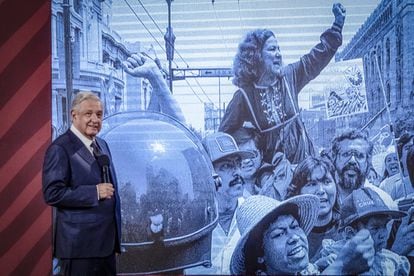 Andes Manuel López Obrador, Presidente de México sobre reforma eléctrica