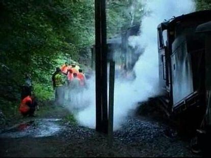Dos trenes colisionan frontalmente en Alemania
