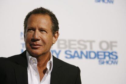 Garry Shandling, en un evento de la serie &#039;The Larry Sanders Show&#039;.