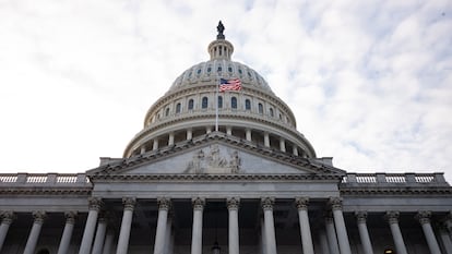 Una imagen del Capitolio, en Washington, este lunes.