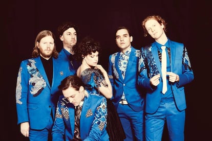 Arcade Fire, en una imatge promocional.