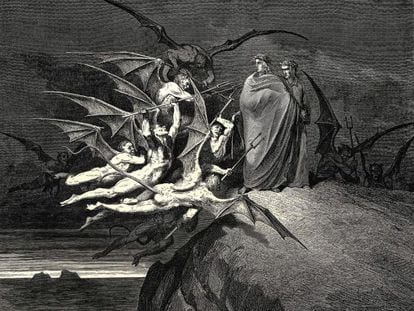 El Infierno de Dante, visto por Gustave Dor&eacute;.