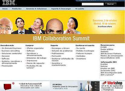 Página de IBM.