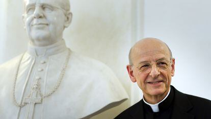 Fernando Ocáriz Braña, sacerdote español al frente del Opus Dei, en una imagen de 2017 en el Vaticano.