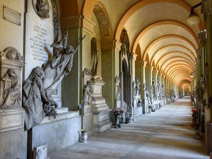 El Cementerio Monumental de Staglieno, en Génova (Italia).