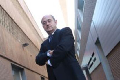 Jesús Ruiz, presidente de Aifos, hace dos semanas en Madrid.
