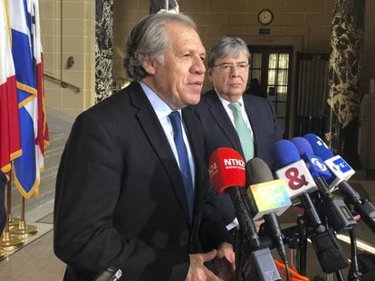 El secretario general de la OEA, Luis Almagro.