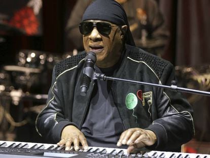 Stevie Wonder, en Los Ángeles, el pasado noviembre. 