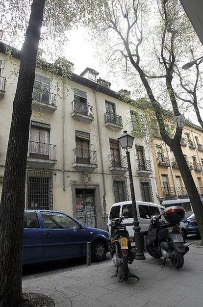 Fachada del número 20 de la Corredera Baja de San Pablo.