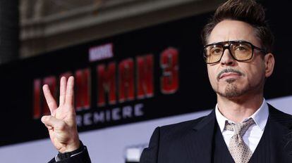 El actor Robert Downey Jr.