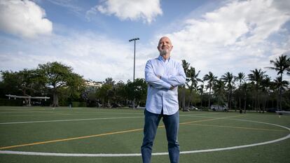 Luis Fernández, en Key Biscayne, Florida.