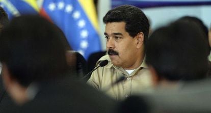 Maduro, en la última reunión de Mercosur en Caracas.