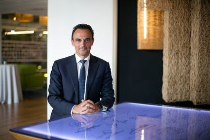 DVD 1103 4.19.22 Adolfo Ramírez-Escudero, president of CBRE, at its headquarters in Madrid.